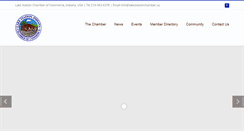 Desktop Screenshot of lakestationchamber.us